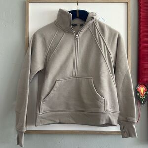 Danskin Greige half zip sweater sz XS